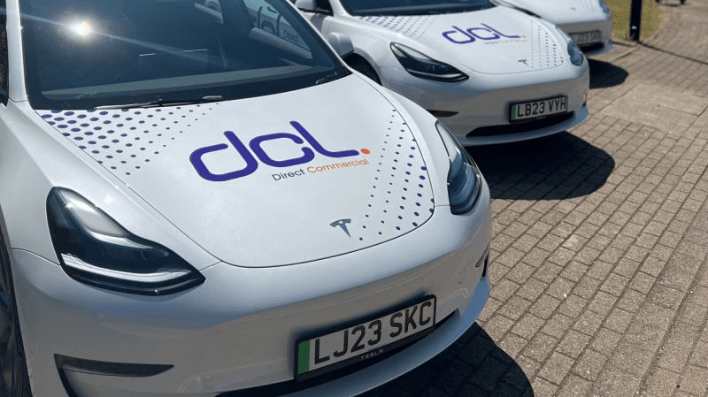 Electric sales fleet